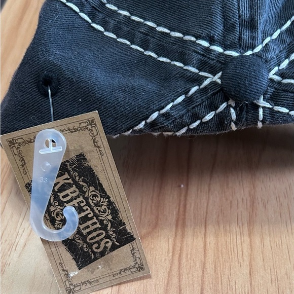 Vintage Embroidered “Blessed” Hat - New with Tags - K Ethos Brand - Picture 8 of 9